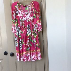 Floral print dress
